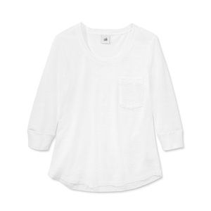 NWT Cabi Pocket Tee Medium White